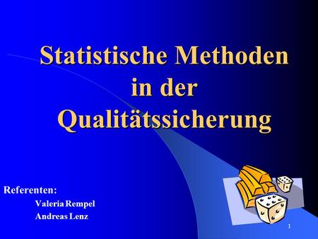 Statistische Methoden in der Qualitätssicherung