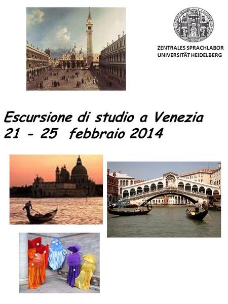 Escursione di studio a Venezia febbraio 2014