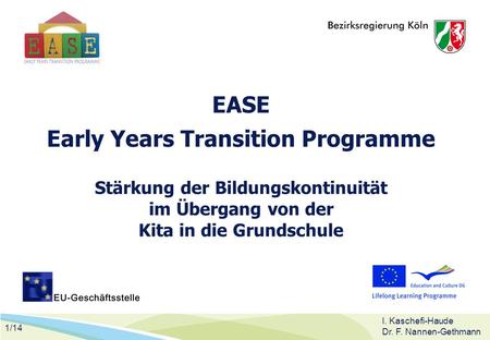 EASE Early Years Transition Programme