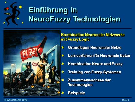 Einführung in NeuroFuzzy Technologien