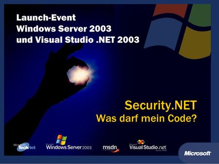 Security.NET Was darf mein Code?