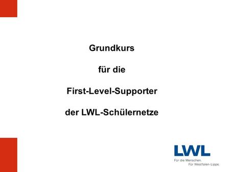 First-Level-Supporter