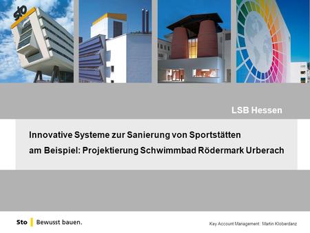 LSB Hessen Innovative Systeme zur Sanierung von Sportstätten