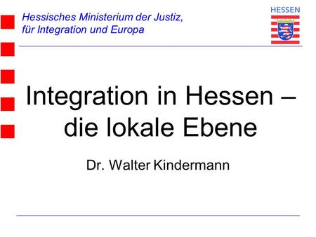 Integration in Hessen –