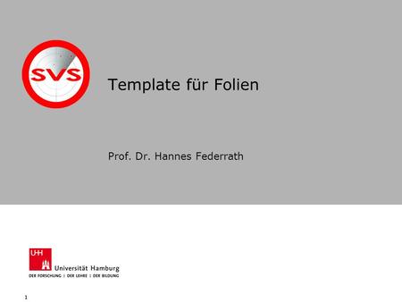 Prof. Dr. Hannes Federrath
