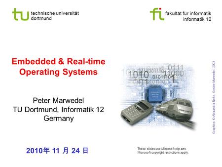 Embedded & Real-time Operating Systems