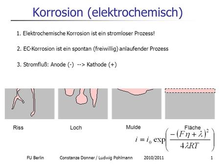 Korrosion (elektrochemisch)
