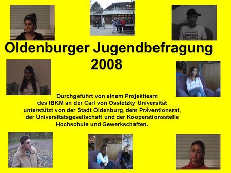 Oldenburger Jugendbefragung 2008