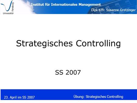 Strategisches Controlling