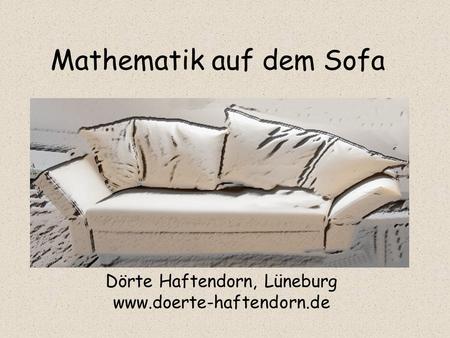 Mathematik auf dem Sofa