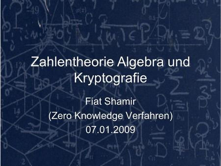 Zahlentheorie Algebra und Kryptografie