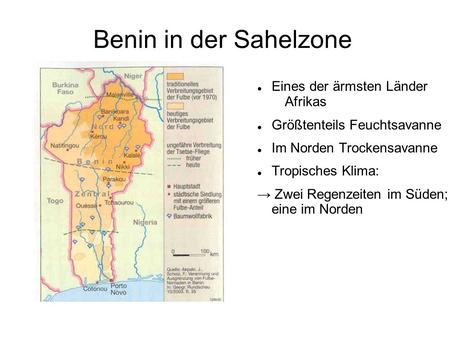 Benin in der Sahelzone Eines der ärmsten Länder Afrikas