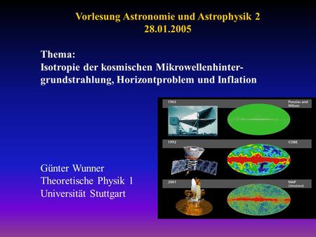 Vorlesung Astronomie und Astrophysik 2