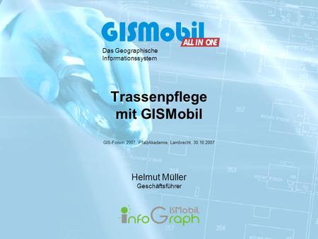 Trassenpflege mit GISMobil