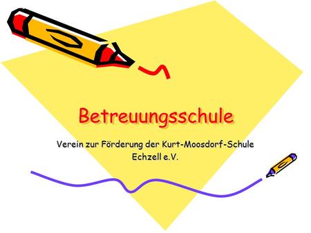 Verein zur Förderung der Kurt-Moosdorf-Schule Echzell e.V.
