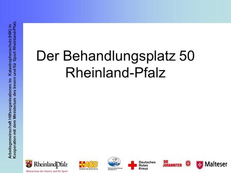 Der Behandlungsplatz 50 Rheinland-Pfalz
