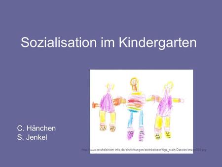 Sozialisation im Kindergarten