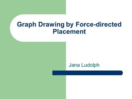 Graph Drawing by Force-directed Placement