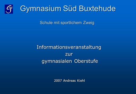 Gymnasium Süd Buxtehude