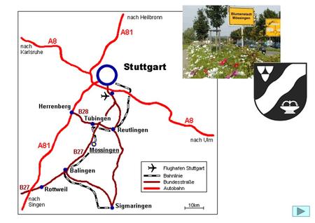 Mössingen. Mössingen . Flächennutzungsplan der Gemeinde Öschingen (Ausschnitt)