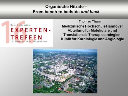 Organische Nitrate – From bench to bedside and back
