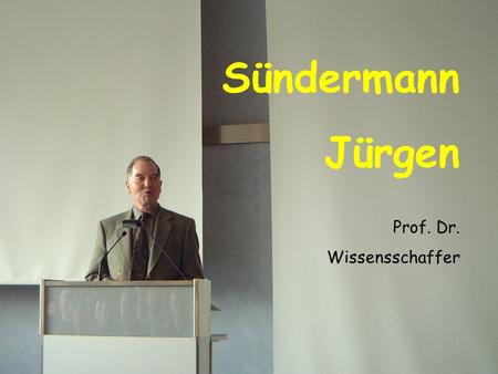 Sündermann Jürgen Prof. Dr. Wissensschaffer. Hydraulisches Modell Sündermann und Vollmers (1972)