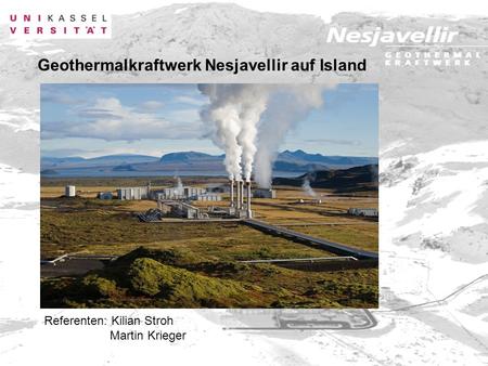 Geothermalkraftwerk Nesjavellir auf Island