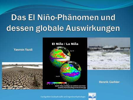 Das El Niño-Phänomen und dessen globale Auswirkungen