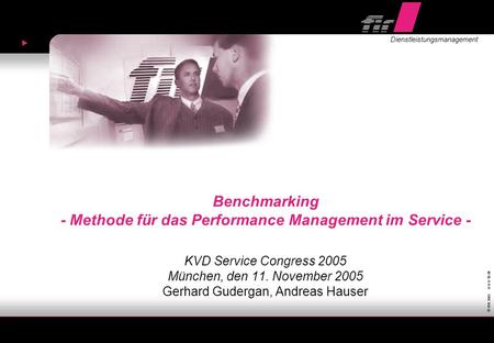 Benchmarking - Methode für das Performance Management im Service -