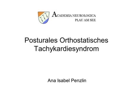 Posturales Orthostatisches Tachykardiesyndrom