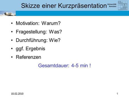 Kurzpräsentation zum Seminarprojekt Korpuslinguistik Name WS 2009/10.