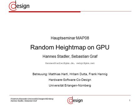 Random Heightmap on GPU