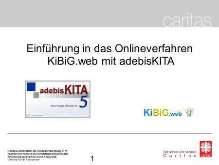 Einführung in das Onlineverfahren KiBiG.web mit adebisKITA