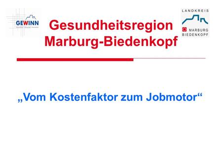 Gesundheitsregion Marburg-Biedenkopf