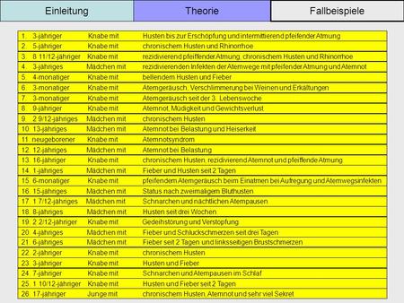 Einleitung Theorie Fallbeispiele