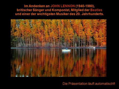 Imagine wave Im Andenken an JOHN LENNON (1940-1980), britischer Sänger und Komponist, Mitglied der Beatles und einer der wichtigsten Musiker des 20. Jahrhunderts.