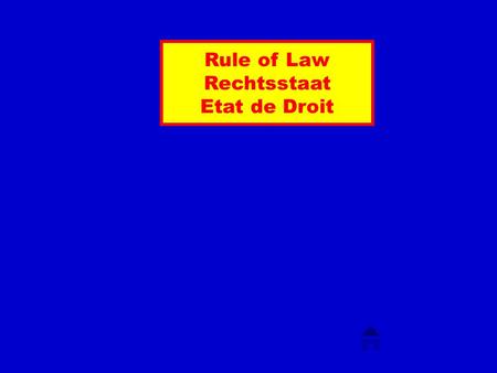 Rule of Law Rechtsstaat Etat de Droit Was heisst Rule of Law? Rule(s) of Law Rule of Laws Rule(s) of Law(s) Wer untersteht der Rule of Law? Staaten?