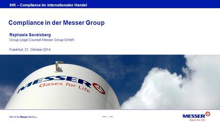 IHK – Compliance im internationalen Handel