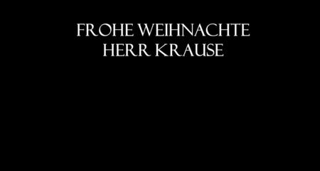 Frohe Weihnachte herr krause