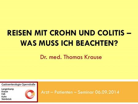 Reisen mit Crohn und Colitis – was muss ich beachten?