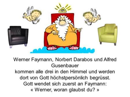Werner Faymann, Norbert Darabos und Alfred Gusenbauer