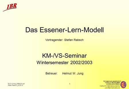 Das Essener-Lern-Modell