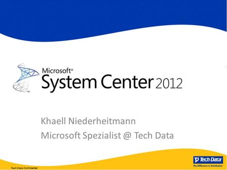 Khaell Niederheitmann Microsoft Tech Data.