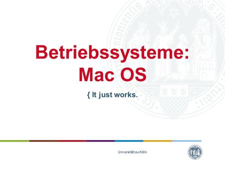 Betriebssysteme:Mac OS