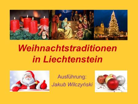 Weihnachtstraditionen in Liechtenstein