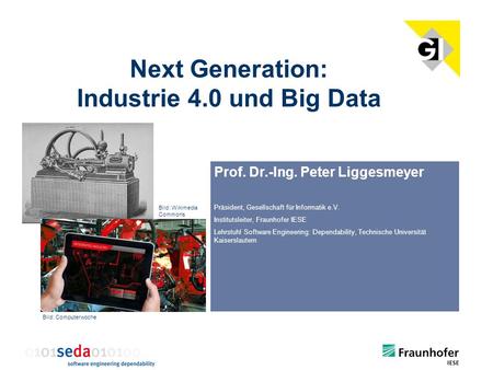 Next Generation: Industrie 4.0 und Big Data