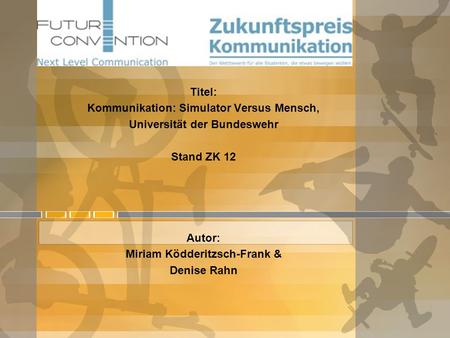Zukunftspreis Kommunikation