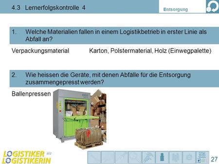 4.3   Lernerfolgskontrolle  4