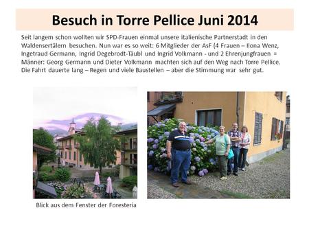 Besuch in Torre Pellice Juni 2014