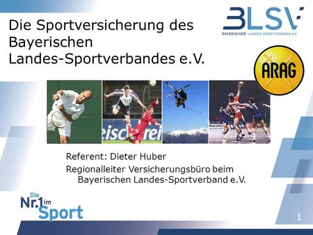 Die Sportversicherung des Bayerischen Landes-Sportverbandes e.V.